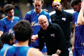 TIME FOR ACTION: Coach Stu Lash has assembled a talented roster at the Brisbane Bullets.