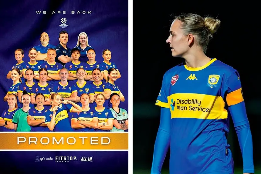 LEFT: Captain Demi Robins – a long-time Bulldog with over 100 games for the club. BELOW: The winning squad.