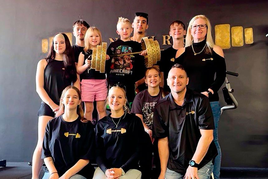 WINNING TEAM: The Honoured Social Enterprise Gym.