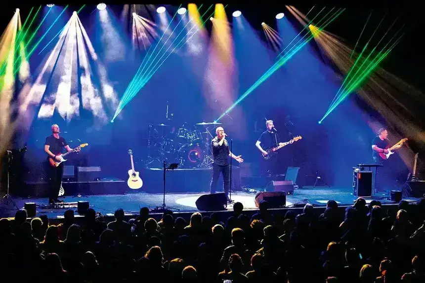 US AND THEM: Echoes of Pink Floyd will play at RPAC this Friday night.