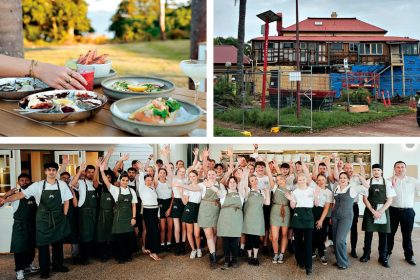 OPEN FOR BUSINESS: Eager staff are ready to give you a special welcome at the newly opened Grand View Hotel in Cleveland.
