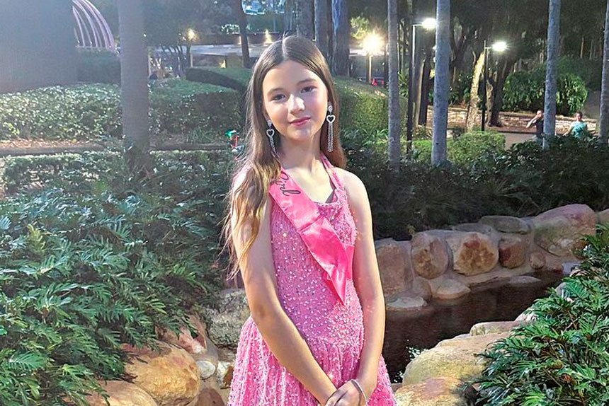 RISING STAR: Hannah Buckle will play Matilda in Sheldon College’s junior musical Matilda in November.