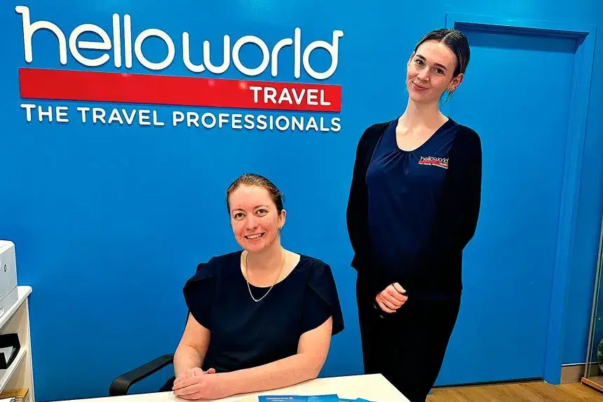 Georgina Chamarenko and Jordyn Mills.