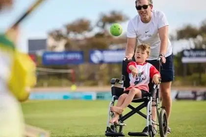 HAVING A BALL: Redlands Tigers has launched a free All Abilities Cricket program.