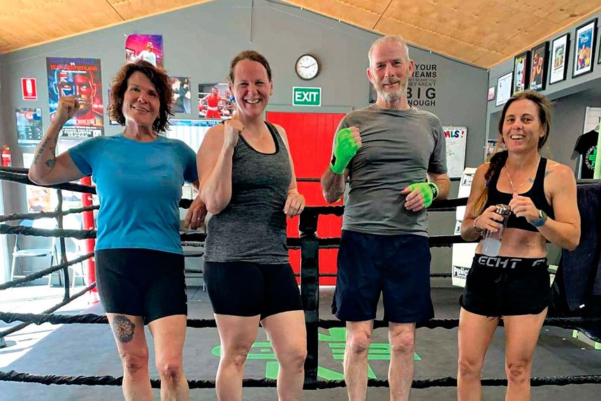 Neon’s Masters team ready for action in Canberra.