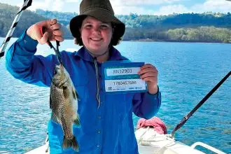 Amy Richards was among the 460 anglers who cast their lines across Queensland during the September school holidays for the SIPS 25 fishing competition.
