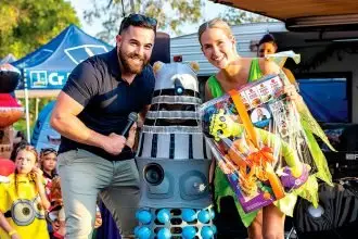 BIG TURNOUT: Crowds were out in their thousands for Spooktacular Saturday at Tingalpa.