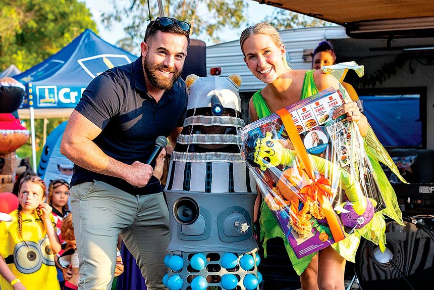 BIG TURNOUT: Crowds were out in their thousands for Spooktacular Saturday at Tingalpa.