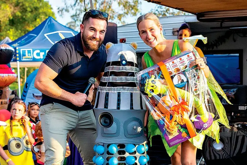 BIG TURNOUT: Crowds were out in their thousands for Spooktacular Saturday at Tingalpa.