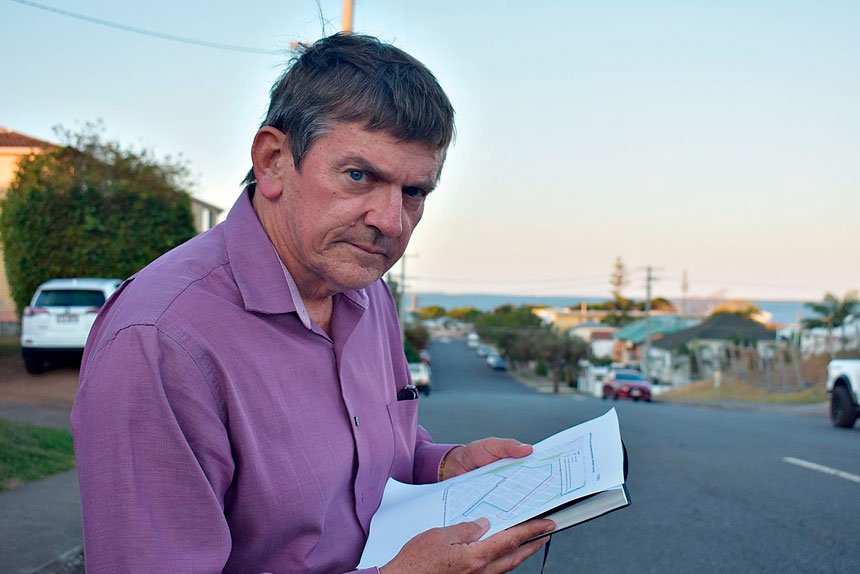 CALL FOR CLARITY: Former councillor Peter Cumming says changes proposed under the draft Wynnum Centre Suburban Renewal Precinct Plan would be seen as a “radical” shift.