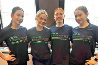 Ayla Little, Poppy Thorne, Poppy Allen and Ruby Allen.