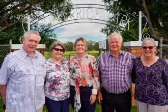 Restored Norm Price Park Gates Honour Redlands Statesman