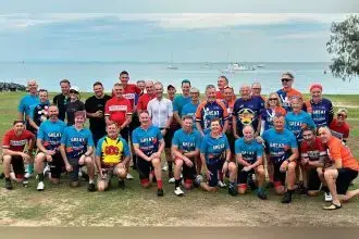 TEAM EFFORT: The 2025 team consisted of 50 riders, aged between 23 and 80.