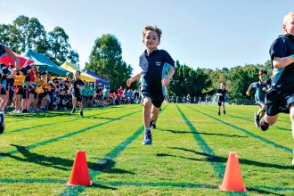 HEALTHY START: Junior School Sports Day at Redlands College.