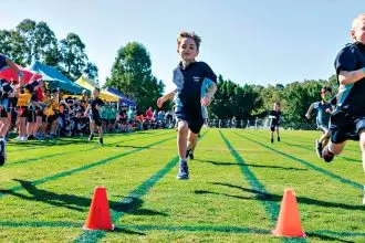 HEALTHY START: Junior School Sports Day at Redlands College.
