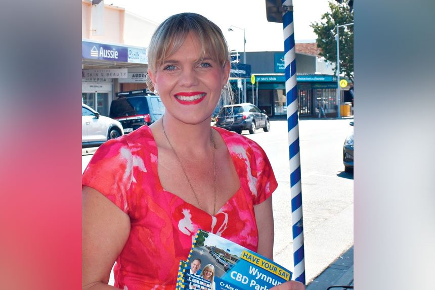 HOT TOPIC: Cr Alex Givney looks into changes to add more parking in central Wynnum.