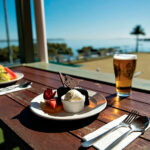 ISLAND VIBE: Sumptuous food and cool drinks come with a magnificent view.