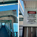 COSTLY SOLUTION: For two pieces of steel, some locals are wondering if the price tag came with a side of gold-plated bolts.