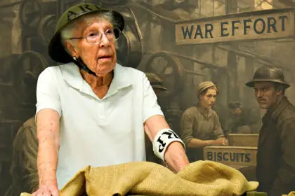 SMART COOKIES: Jean Spencer plays Florrie in the Redlands Coast Museum Australia Day play Dinkum Assorted.