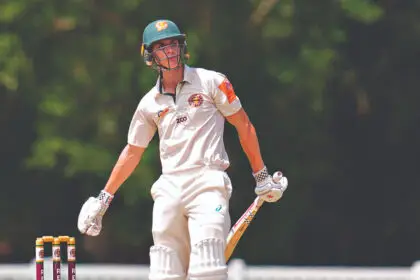 Pearson dominates with bat and ball