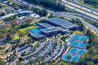 STEP AHEAD: The Pimpama Sports Hub is the northern Gold Coast’s largest-ever civic infrastructure project. PHOTO: Place Design Group