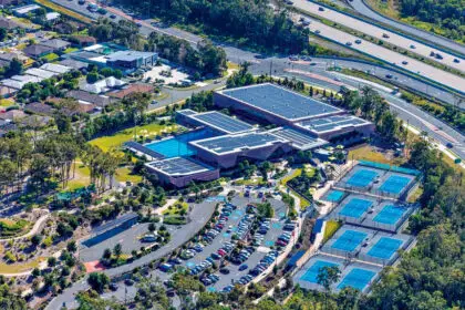 STEP AHEAD: The Pimpama Sports Hub is the northern Gold Coast’s largest-ever civic infrastructure project. PHOTO: Place Design Group