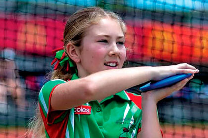 SAFETY FIRST: A new discus cage will improve safety for competitors, officials and spectators.