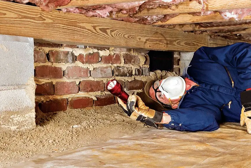 CLOSE LOOK: Checking for termite damage is one of the most important roles of an inspector.
