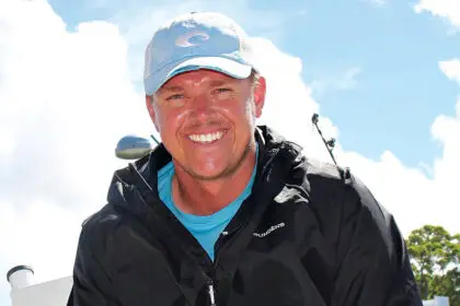 RECORD HUNTING: Dale Leenstra has joined the Moreton Bay Fishing Club with hopes of hauling in a record swordfish.