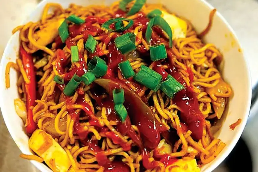 TASTY OPTIONS: Punjabi Sunrise also has noodle dishes to tempt your tastebuds.