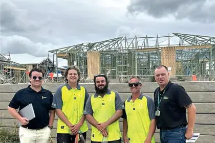 Darius Nicol is getting invaluable hands-on experience at building sites.