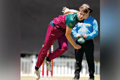 Ezra Wolfik in action. PHOTO: Alan Minifie