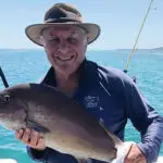 David Robertson is not fussy about what he catches.