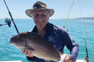 David Robertson is not fussy about what he catches.