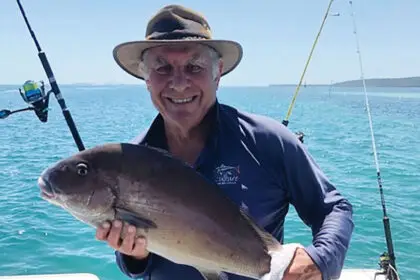 David Robertson is not fussy about what he catches.