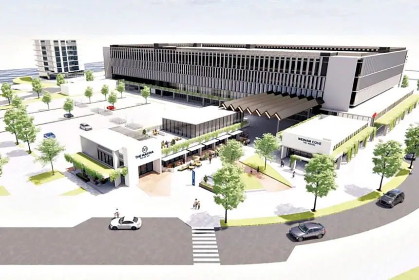 ALLEGATIONS: An artist’s impression of the final Weinam Creek PDA, which is at the centre of the allegations.