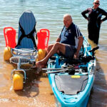 EASY ACCESS: Bay Island Lifestyle uses specialised equipment including water wheelchairs, sand wheelchairs, wheelchair access mats and stable kayaks designed for easy transfers.