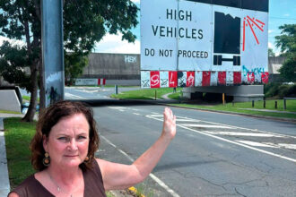 Joan Pease says the current warnings are not effective.