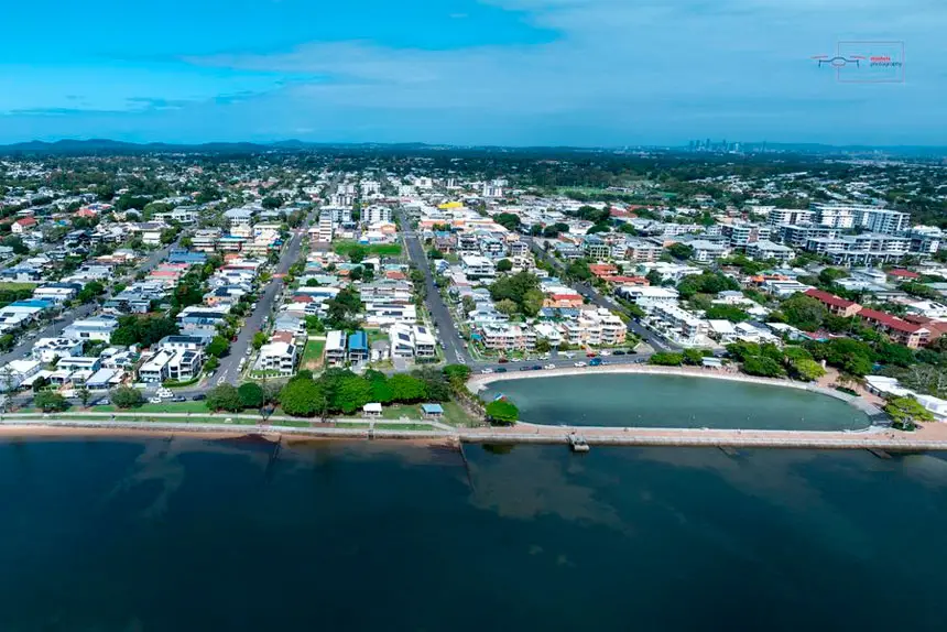 NEW PLAN: An aerial image of Wynnum. CREDIT: SkyShots Photography.