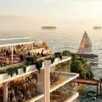 LOOKING GOOD: An artist’s impression of the proposed Bayside Pavilion, which aims to make the Wynnum foreshore a standout destination for locals and visitors.