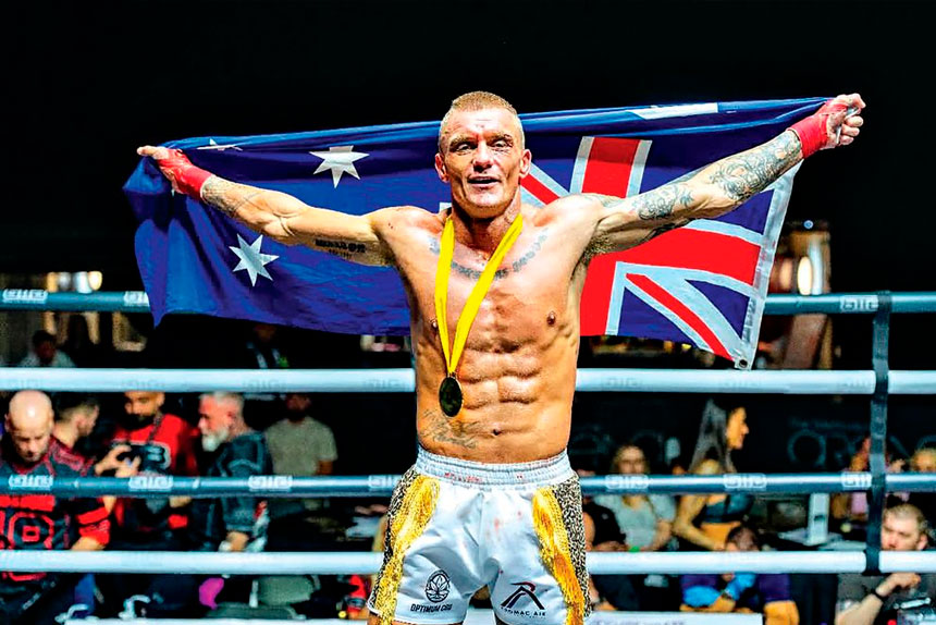 WINNING FORM: Brad Walton is taking a strategic approach to his next fight.
