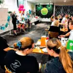 WORTHY CAUSE: A mental health awareness and well-being breakfast, led by Katie Palm of The Patient Approach, was held last year to raise funds for Pay It Forward mental health services. PHOTO: Twin Lotus Production