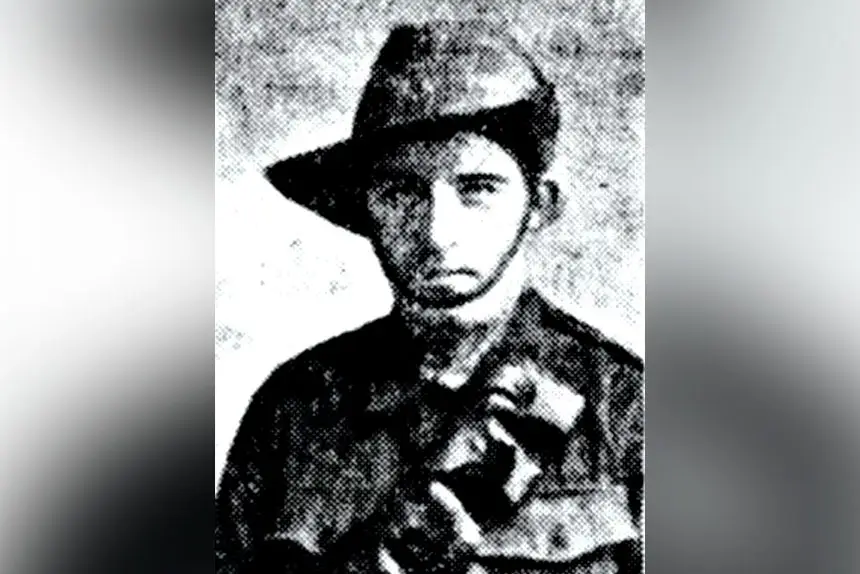 Private William Arthur Mobbs.