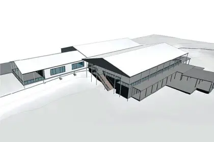 LOOKING GOOD: An artist’s impression of the expanded Russell Island Bowls Club.