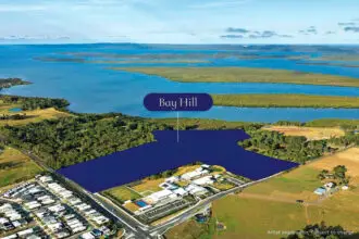 CAPTION LEAD: The Bay Hill precinct will deliver a total of 294 lots in stages.