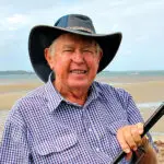 SELF SUFFICIENT: Des Stevens says catching his own fish and picking his own vegetables surpasses anything that can be bought in a supermarket.