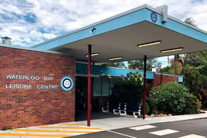 FUTURE SECURED: Wynnum’s Waterloo Bay Leisure Centre.