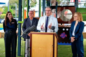 RIGHT DIRECTION: Queensland Education Minister John-Paul Langbroek said the early results were encouraging but acknowledged more work remained.