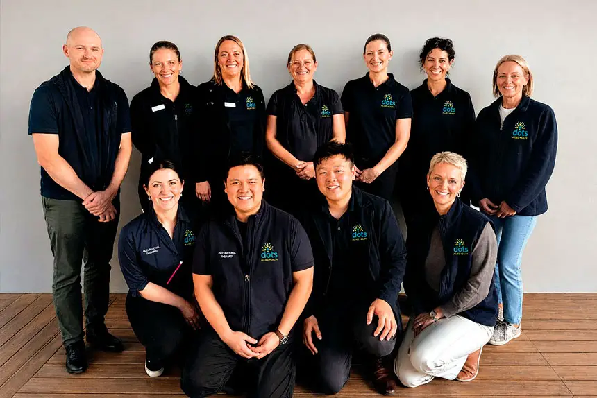 PERSONAL TOUCH: The DOTS Allied Health team is committed to understanding the challenges of those it strives to support.