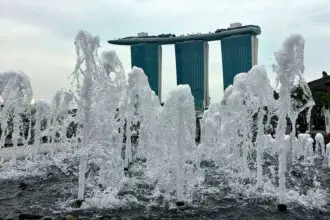 WORTH A LOOK: While in Singapore, a visit to the iconic Marina Bay Sands hotel is a must-do.